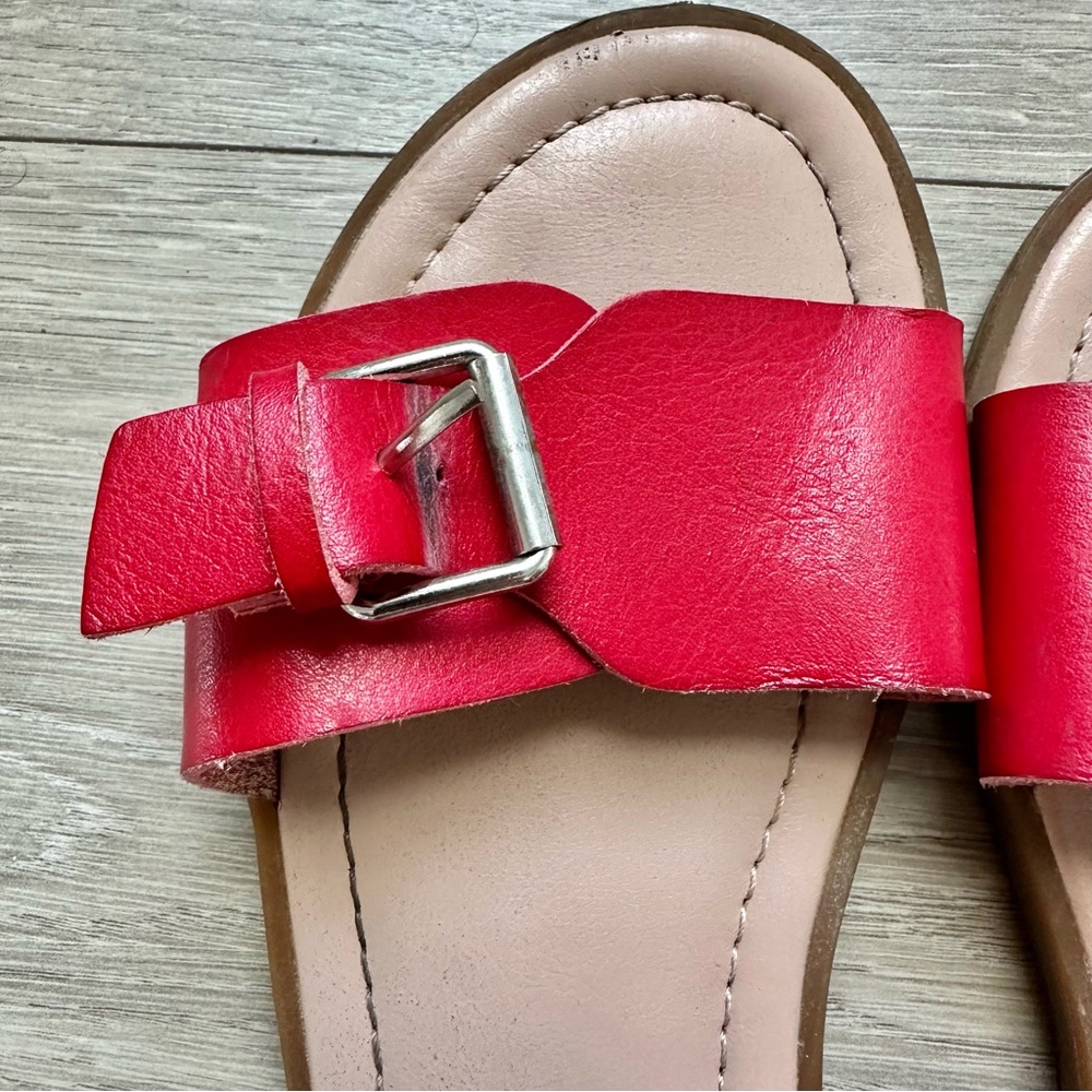 Zara Kids Red Sandals - Picture 2 of 7